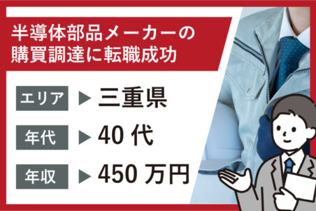 【転職ストーリー更新】実力評価と企業貢献を実感できる環境へ！将来不安から挑戦を決意した44歳男性の転職ストーリー